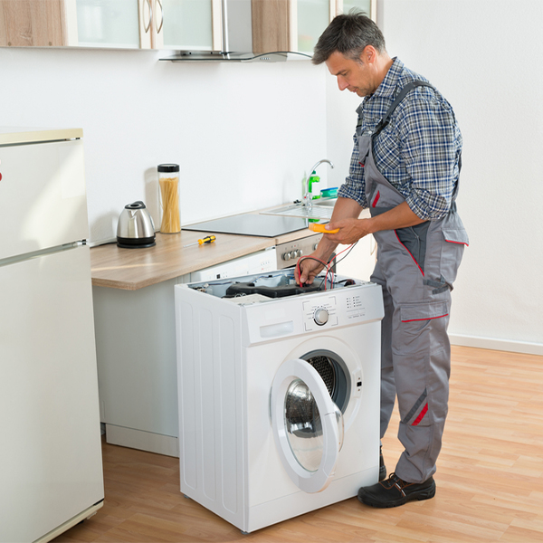 can you walk me through the steps of troubleshooting my washer issue in Ontario Center